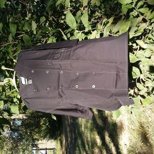 Chef's Coat by Happy Chef, Cook Cool line, black, 3XL, NWT